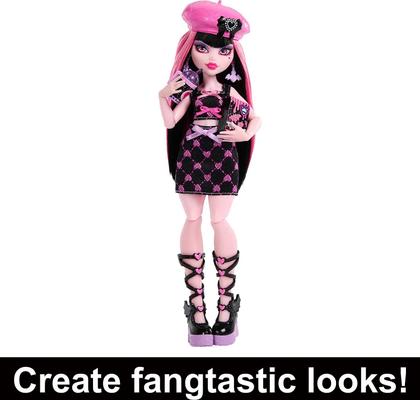 Imagem de Boneca Monster High c/ Caixa e 15 Acessórios - Skulltimate Secrets - Mattel