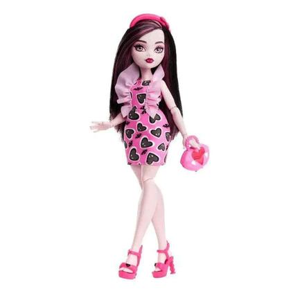 Imagem de Boneca Monster High Draculaura Fashionista com Acessório