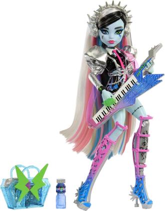 Imagem de Boneca Monster High Frankie Stein Rockstar Ampliada
