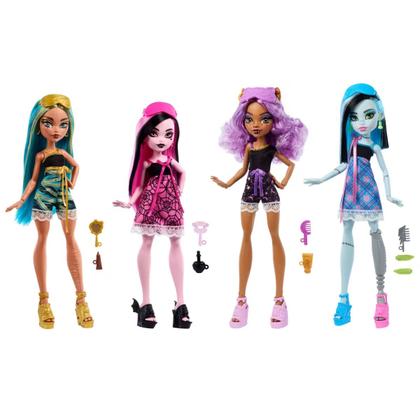 Imagem de Boneca monster high pijamas monstruosas draculaura - mattel jfd47/jgm42