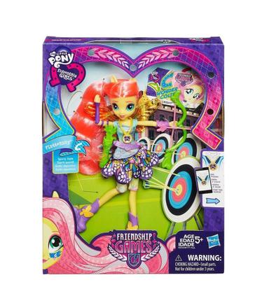 Boneca My Little Pony Equestria Girls Wondercolt Luxo Fluttershy