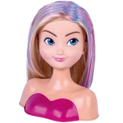 Imagem de Boneca Nancy Hair Busto Para Pentear E Maquiar - Super Toys