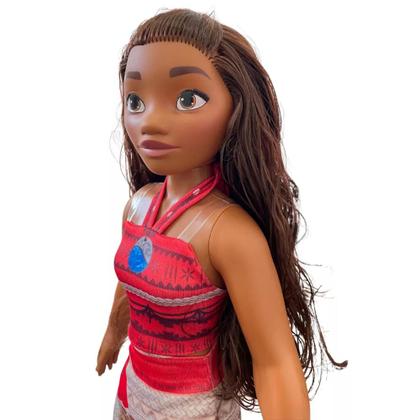 Imagem de Boneca Original Moana 2 Grande 55cm na Caixa Baby Brink