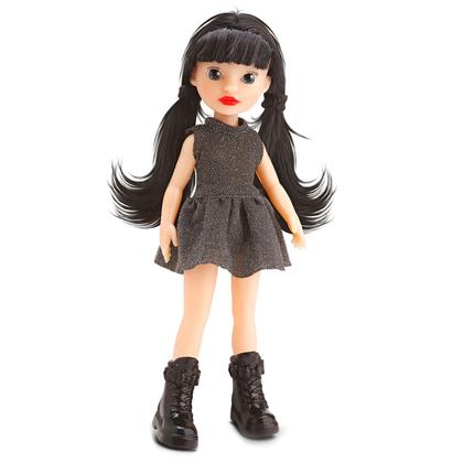Imagem de Boneca Personagem Bravezinha Estilo Zumbi Com Escova Espelho Batom E Esmalte
