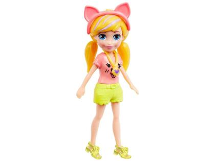 Imagem de Boneca Polly Pocket Armário Moda Giratório - com Acessórios Mattel