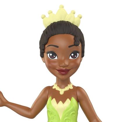 Imagem de Boneca  Princesa Tiana Mini Disney 9 cm - Mattel