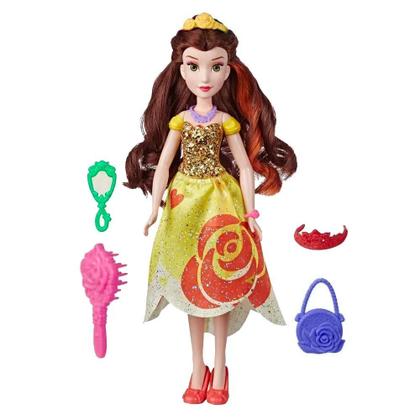 Imagem de Boneca Princesas Disney Bela Estilo Audaz Hasbro E3048