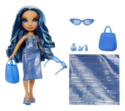 Imagem de Boneca Rainbow High Swim & Style Skyler Blue - 11 polegadas