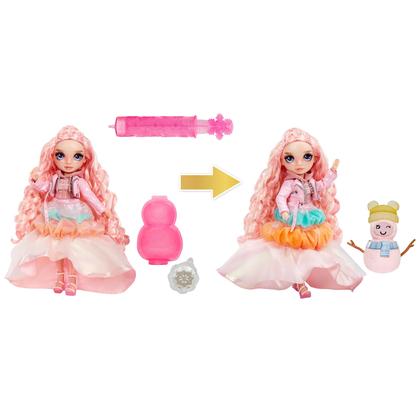 Imagem de Boneca Rainbow High Winter Wonderland Bella - 28cm - Edição Moderna com Neve