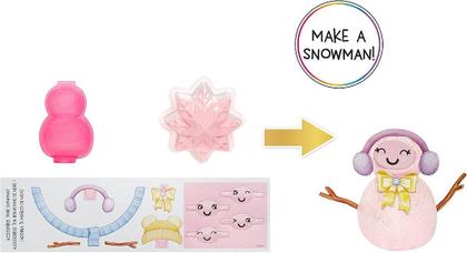 Imagem de Boneca Rainbow High Winter Wonderland Bella - Boneca fashion rosa de 28 cm com neve mágica escondida na moda que incha com água e kit de boneco de neve, ótimo presente para crianças de 4 a 12 anos