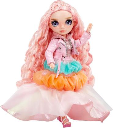 Imagem de Boneca Rainbow High Winter Wonderland Bella - Boneca fashion rosa de 28 cm com neve mágica escondida na moda que incha com água e kit de boneco de neve, ótimo presente para crianças de 4 a 12 anos