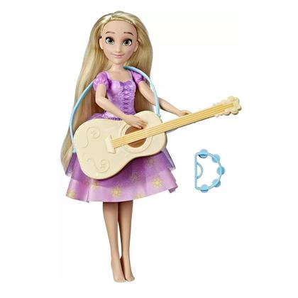 Imagem de Boneca Rapunzel 28cm Com Violão Princesas Disney F3391