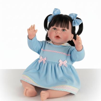 Imagem de Boneca Realista Bebê Reborn Menina Super Realista Enxoval