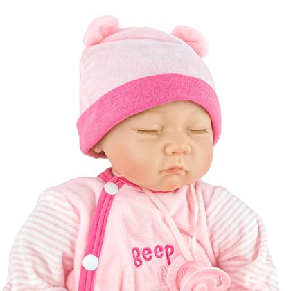 Imagem de Boneca Realista Kiki Bebê Reborn Com Toque Suave Cílios Aplicados E Brinquedos Completos