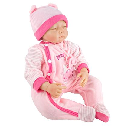 Imagem de Boneca Realista Kiki Bebê Reborn Com Toque Suave Cílios Aplicados E Brinquedos Completos