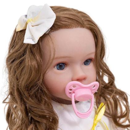 Imagem de Boneca Reborn Corpo de Silicone New Happy Reborn Realista