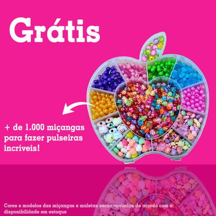 Imagem de Boneca Reborn Silicone Bebê Realista Menina Itens Linda Enxoval + Kit de Miçangas Completo Lol Pode dar Banho Brinquedos Para Caixa Corpo Siliconado