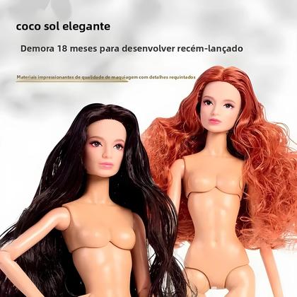 Imagem de Boneca Supermodelo Edição Dourada De 32cm, Figura De Moda Moderna, Brinquedo Diy, Coletor De Estilo