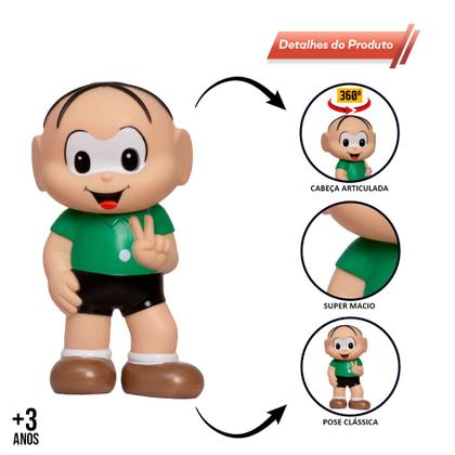 Zippy Toys Turma Da Mônica Magali Vinyl Doll - Official Character Figure For Kids, Durable Material - View #4