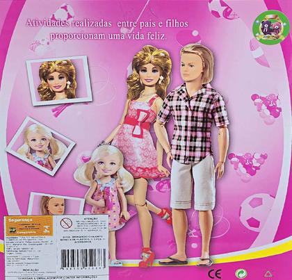 Imagem de Boneca Um Dia No Parque Com Acessórios Conjunto 7 pçs