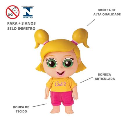 Imagem de Boneca Youtuber Sara Musical Totoy Kids -  Original Rosita