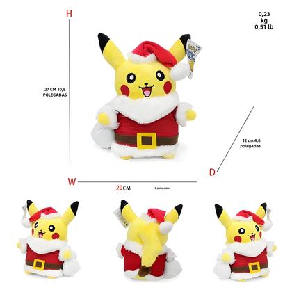 Bonecas de Pelúcia Pokémon (20-30cm) - Eevee, Pikachu, Charizard, Lucario Imagem de Bonecas de Pelúcia Pokémon (20-30cm) - Eevee, Pikachu, Charizard, Lucario