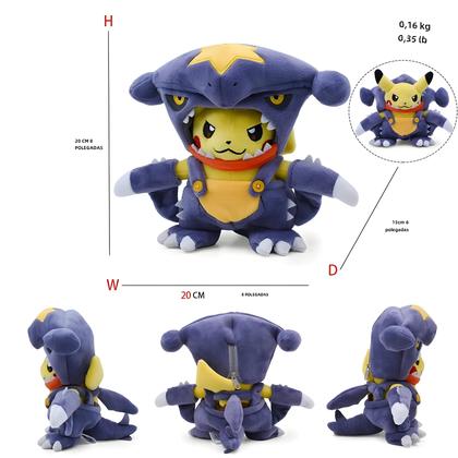 Bonecas de Pelúcia Pokémon (20-30cm) - Eevee, Pikachu, Charizard, Lucario Imagem de Bonecas de Pelúcia Pokémon (20-30cm) - Eevee, Pikachu, Charizard, Lucario