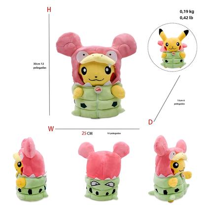 Bonecas de Pelúcia Pokémon (20-30cm) - Eevee, Pikachu, Charizard, Lucario Imagem de Bonecas de Pelúcia Pokémon (20-30cm) - Eevee, Pikachu, Charizard, Lucario