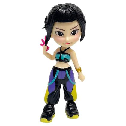 Imagem de Bonecas Guerreiras do K-pop 10 cm Personagem:Mira Roupa Prata