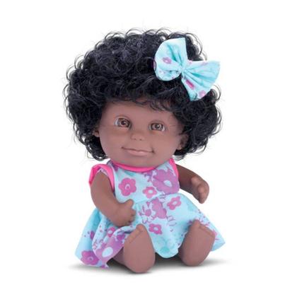 Imagem de Bonecas Negras Bebês Trigêmeas Com 3 Expressões Diferentes