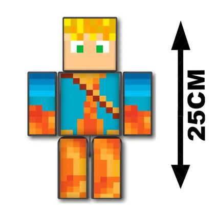 Imagem de Boneco 25cm Lopers + 3 Ferramentas + Chaveiro +Jogo Memória