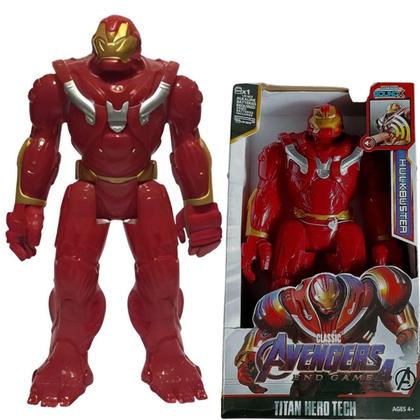 Boneco 30Cm Articulado Com Som, Led Personag:Homem De Ferro - Elite Imagem de Boneco 30Cm Articulado Com Som, Led Personag:Homem De Ferro