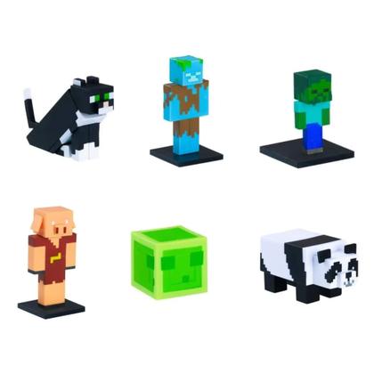 Imagem de Boneco 3D Minecraft Série 2 Sortido e Unitário Multikids - BR2552