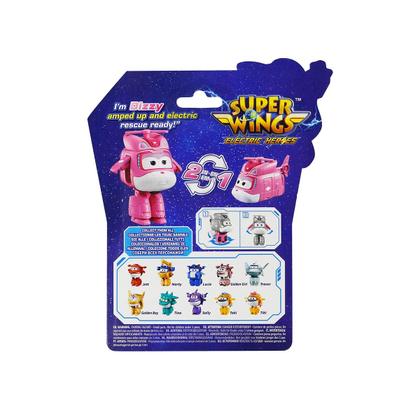 Imagem de Boneco 5cm Avião Dizzy Transform-a-Bots - Super Wings