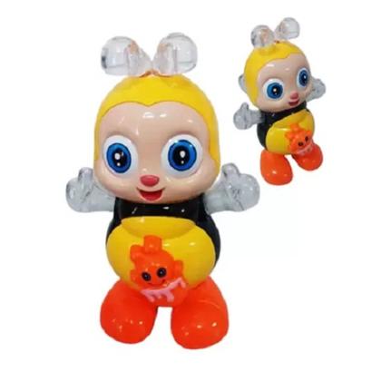 Imagem de Boneco Abelha Dançarina Musical Com Luzes Feliz Abelhinha Com Movimentos