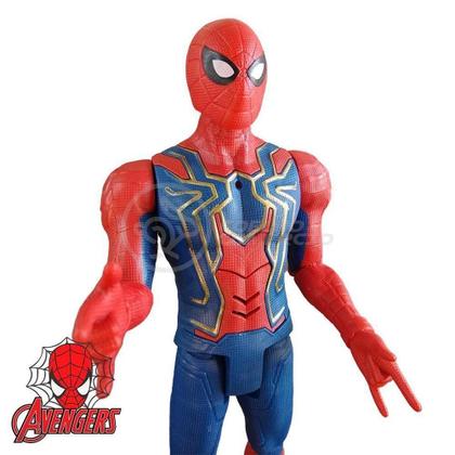 Imagem de Boneco Action Figure Vingadores Ultimato Homem Aranha 29Cm