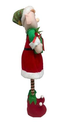 Imagem de Boneco Ajudante De Papai Noel Duende Que Cresce Até 70cm