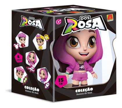 Boneco Articulado Boneca de Vinil Emilly Vick Youtuber 15cm