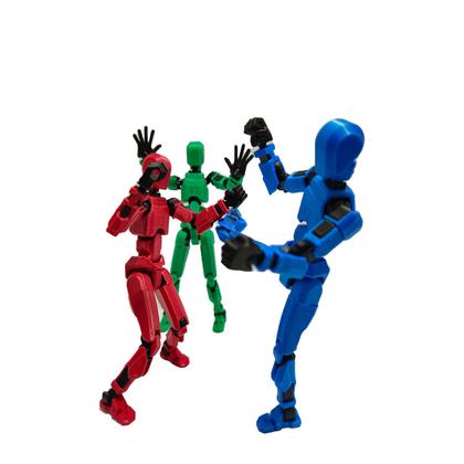 Imagem de Boneco Articulado Dummy 13 Diversas Cores Brinquedo Infantil Criança Colecionador Colecao