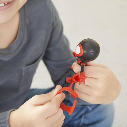 Imagem de Boneco Articulado Homem Aranha Miles Morales 10cm - Hasbro