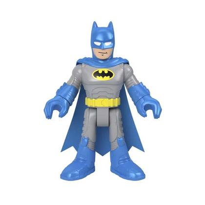 Imagem de Boneco Articulado Imaginext XL Batman Detetive Cinza e Azul 26Cm  DC Super Friends  Liga da Justiça - Mattel