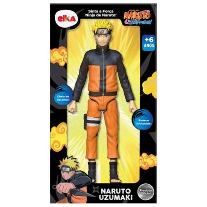 Imagem de Boneco Articulado Infantil Naruto Colecionavel Atoxico 24 CM - Elka Brinquedos