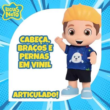 Imagem de Boneco Articulado Luccas Neto com Som - Rosita 1079