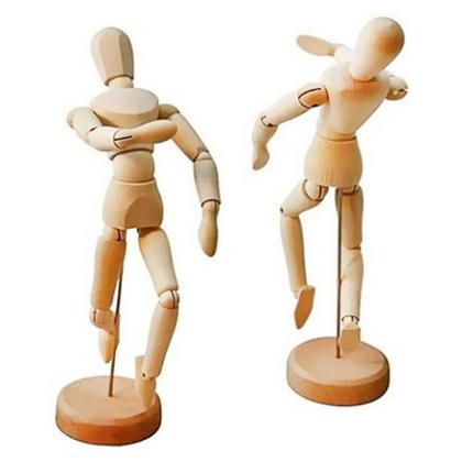 Boneco Articulado Manequim 30cm - Motion Arte Mangá Desenho - C3B Imagem de Boneco Articulado Manequim 30cm - Motion Arte Mangá Desenho