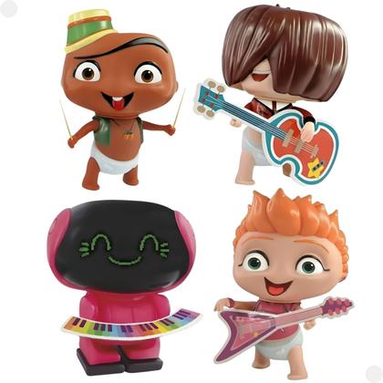 Imagem de Boneco Articulado Mini Beat Power Rockers - Líder Brinquedos