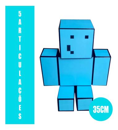 Imagem de Boneco Articulado Problems do jogo Mine Algazarra 35cm Craft