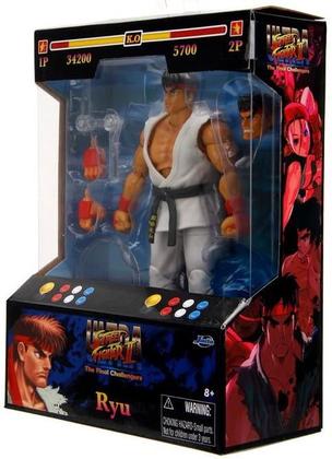 Imagem de Boneco Articulável Street Fighter 2 Ryu Action Figure Jada