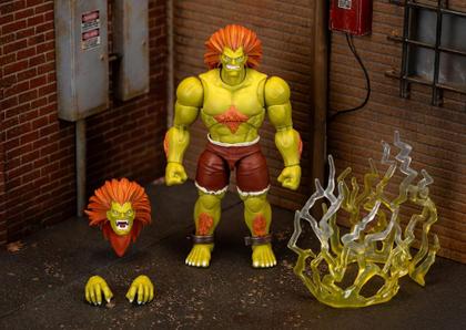 Imagem de Boneco Articulável Ultra Street Fighter 2 Final Challengers Blanka Action Figure Jada 801310351734