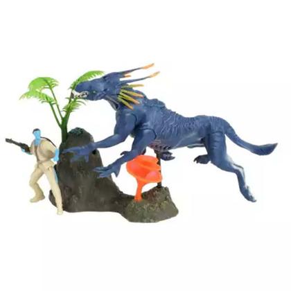 Imagem de Boneco Avatar World Of Pandora Jake Sully VS Thanator Articulado Mcfarlane Toys - 7908489402564