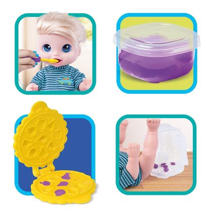Imagem de Boneco Baby's Collection Comidinha Menino - Super Toys 357